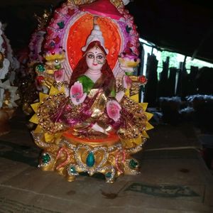 A small idol of Maa Lakshmi