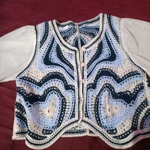 Crochet Korean Top 💙