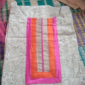 Stitched Chudidhar Mega Sleeve Medium Size