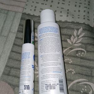 Face Toner And Under Eye Cream