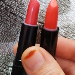 Combo Of 2Small Red And Maroon Huda Lipstick