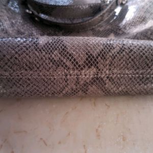 Michael Kors Python Embossed Leather Bag