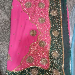 Heavy Two Colours Saree