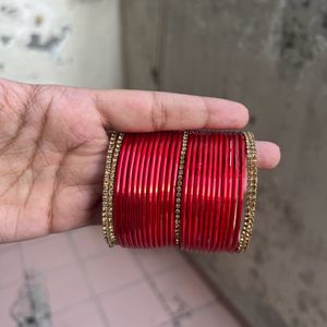 Beautiful Red Bangles