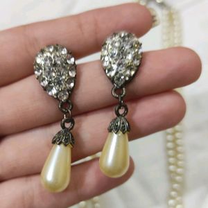 Pearl Chain Jewel Set