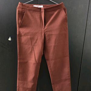 Brown Formal Pants