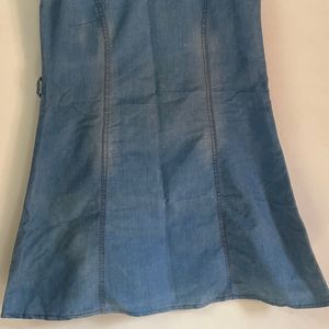 Denim One Piece Or Kurta