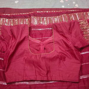 Beautiful New Saree With Stitched Blouse