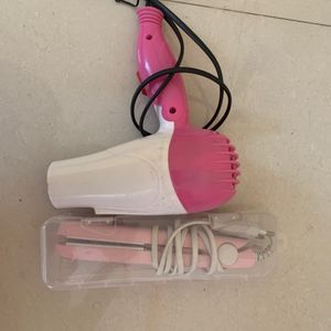 Starightener And Hair Dryer