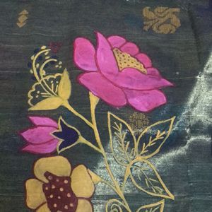 Tissue Saree(without Blouse)