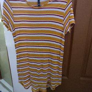 Max Yellow Black Stripes Tshirt