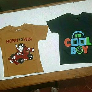 Kids Cotton Half Sleeve T Shirts