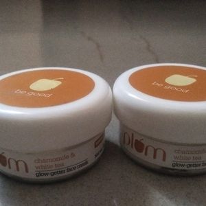 Set Of 2 Plum Glow Getter Face Mask