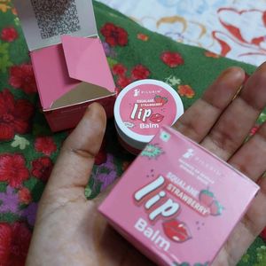 Squalane Strawberry Lip Balm