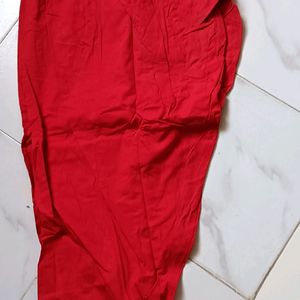 Cotton Red Salwar