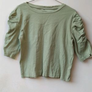 Olive Green Top