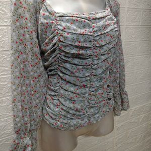 Grey Barbie Top for Medium Size Women