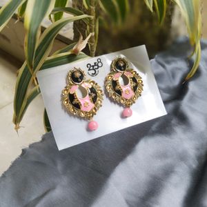 Pink Earrings