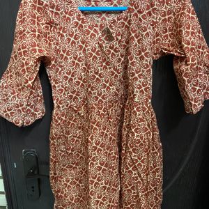 A Line Short Kurti