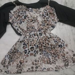 Leopard Print Top