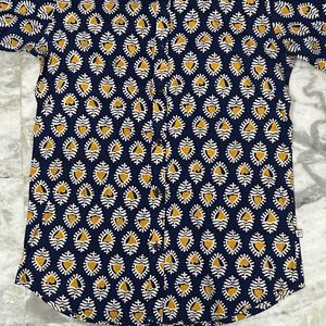 SANGANERI PRINT SHIRT NEW