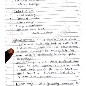 B.Tech AKTU Environment & Ecology EVS Notes