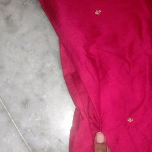 Rose Colour Party Wear Kurti