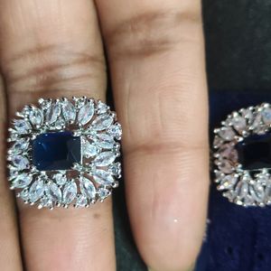 Beautiful Cz Stone Earings