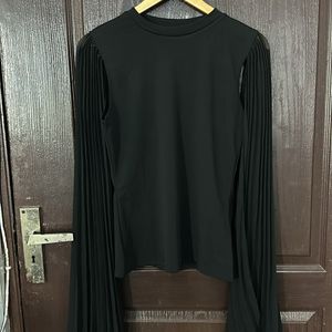 Pleated Cape Top