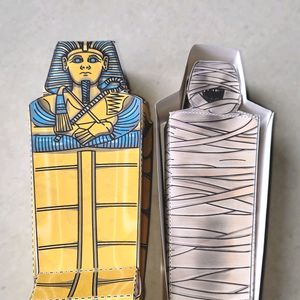 Egyptian Mummy Paper Model