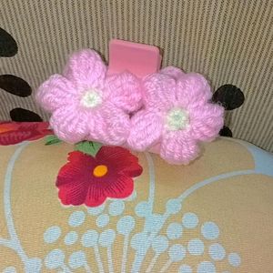 Crochet Puffy Flowers 🌸 Clip