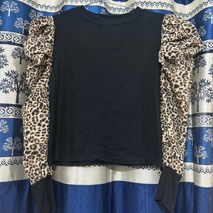 Puff Sleeves Top For Women’s