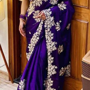 Super Hit Jimmy Chuu Silk Embroidery Saree