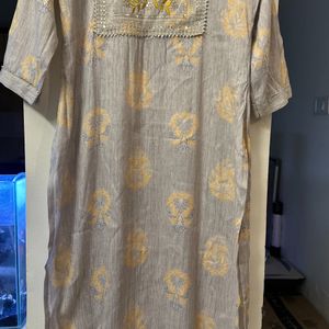 Yellow Kurta Set