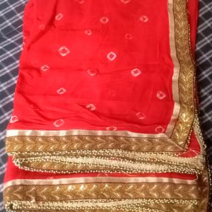 Orange Dupatta