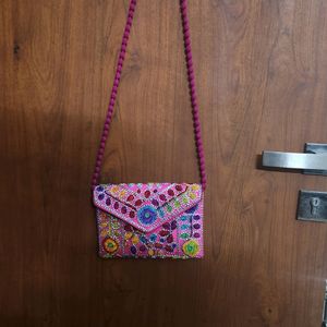 Magenta Sling Bag