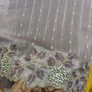 Embellished Saree