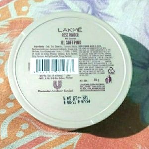 LAKME ROSE POWDER WITH SUNSCREEN &FREE PEARS SOAP