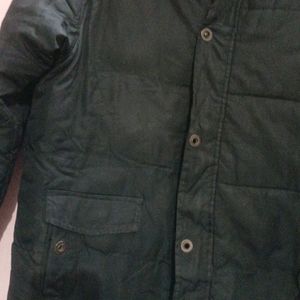 Black Winter Jacket For 16-17 Yrs Boys .In Fully New Condition Used Only Once