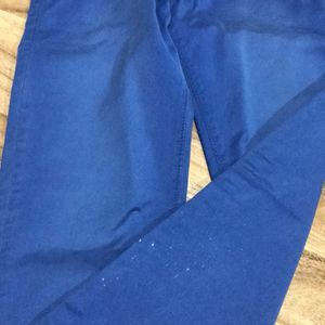 Blue Women Jeans Authetic Denim Wear