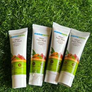 Mamaearth Ubtan Face Wash Pack Of 4