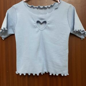 Blue Heart Top