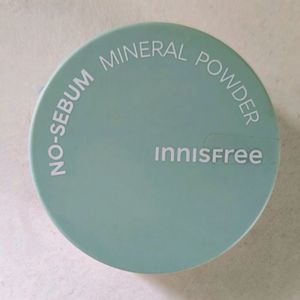 Innisfree No Sebum Mineral Powder/Makeup Fixer