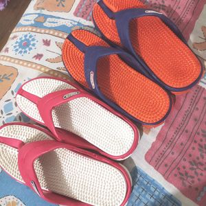 4 Piece  Combo Men Hawaii  Slippers