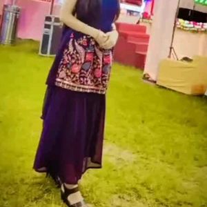 Sharara With Short Kurta nd Dupatta