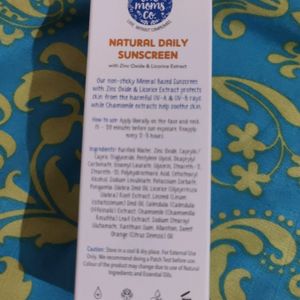 The Moms Co natural Daily Sunscreen