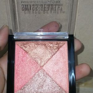 Swiss Beauty Baked And Blusher Highlighter