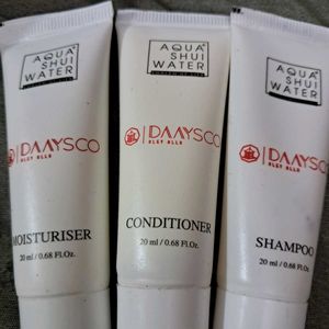 Travel Kit: Shampoo, Conditioner,mositurize