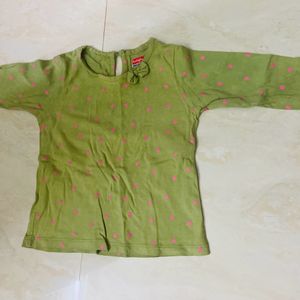 Long Sleeves Top For Infant Baby