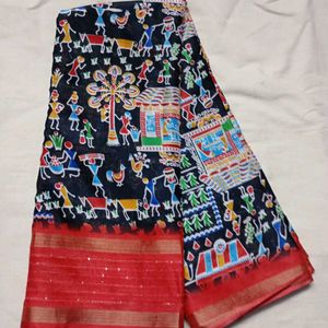 Poly Silk Dollo Saree